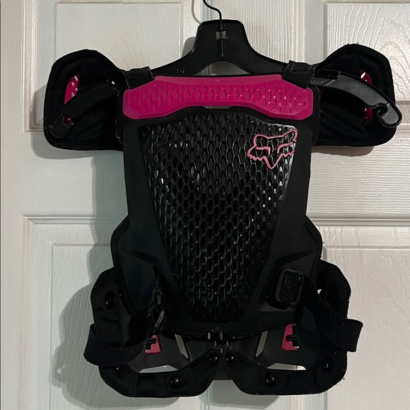 Fox Racing R3 Youth Chest Protector - Pink - Picture 3 of 6